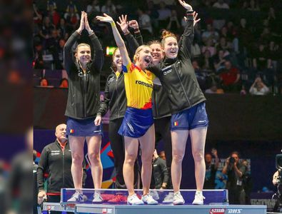 Medalie mondială după 26 de ani! România, sigură de podium la CM de tenis de masă pe echipe