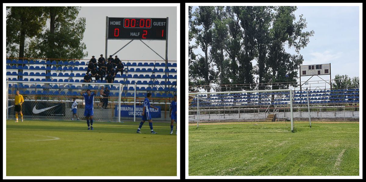 VIDEO+FOTO Fantoma unei campioane » Cum arată arena pe care în urmă cu 11 ani Unirea Urziceni uluia o țară întreagă încoronându-se regina Ligii 1