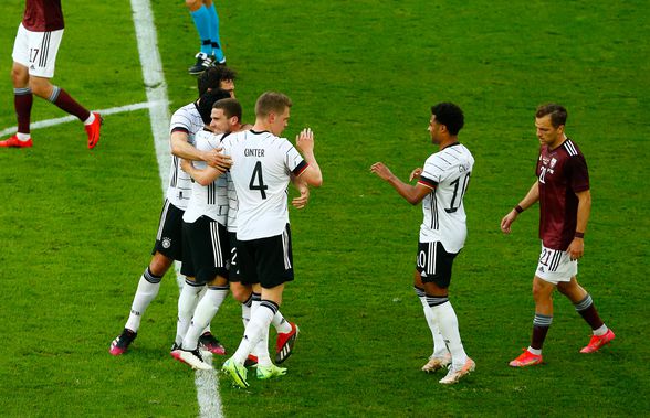 Germania - Letonia 7-1: nemții se încălzesc cu spectacol! Detaliul care îi face să se gândească la al 4-lea titlu european