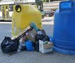 Așa întâmpinăm EURO! Coridor de gunoaie în Sectorul 1 » Imagini filmate azi în București: „Celor care vin le va fi scârbă”