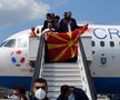 Delegația Macedoniei de Nord a aterizat la București » „Naționala” lui Pandev se va pregăti în Ghencea pentru EURO 2020