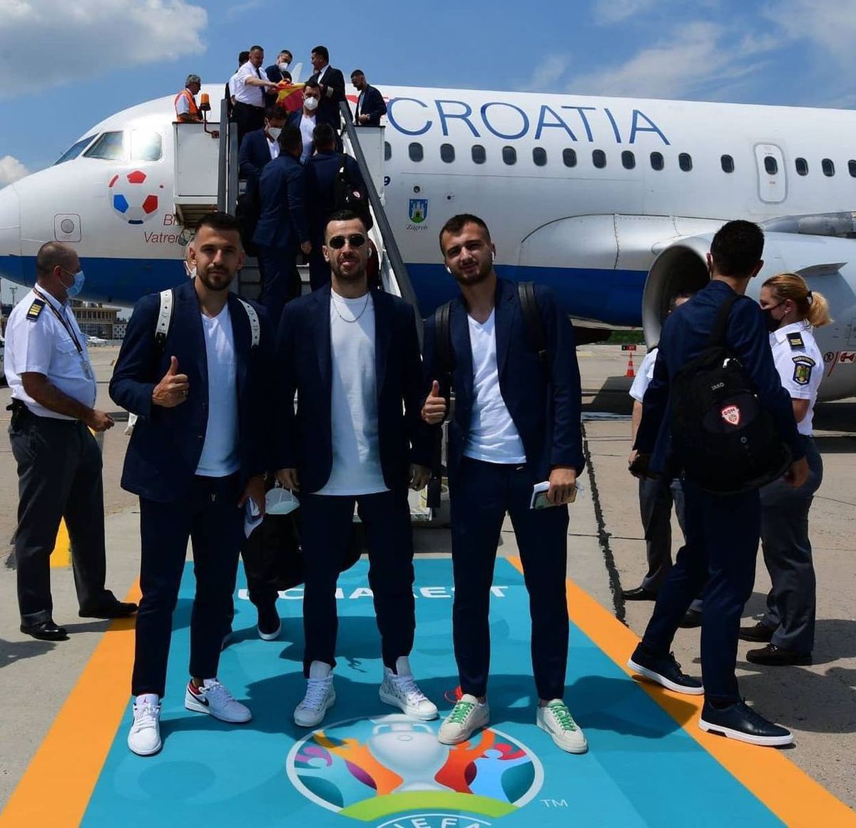 Delegația Macedoniei de Nord a aterizat la București » „Naționala” lui Pandev se va pregăti în Ghencea pentru EURO 2020