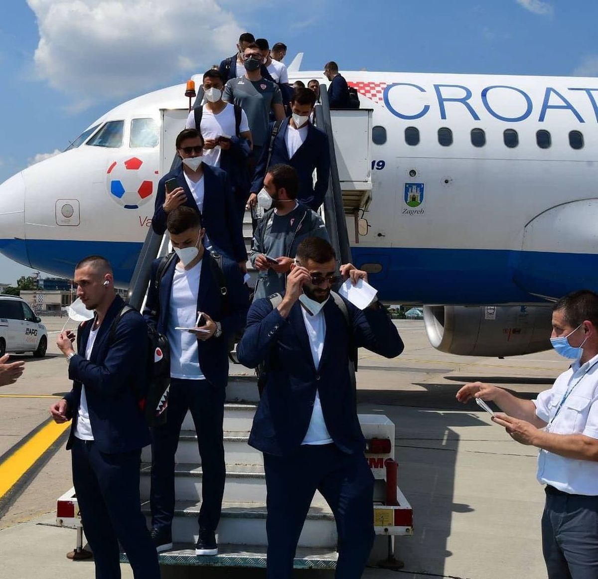 Delegația Macedoniei de Nord a aterizat la București » „Naționala” lui Pandev se va pregăti în Ghencea pentru EURO 2020