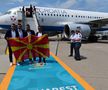 Delegația Macedoniei de Nord a aterizat la București » „Naționala” lui Pandev se va pregăti în Ghencea pentru EURO 2020