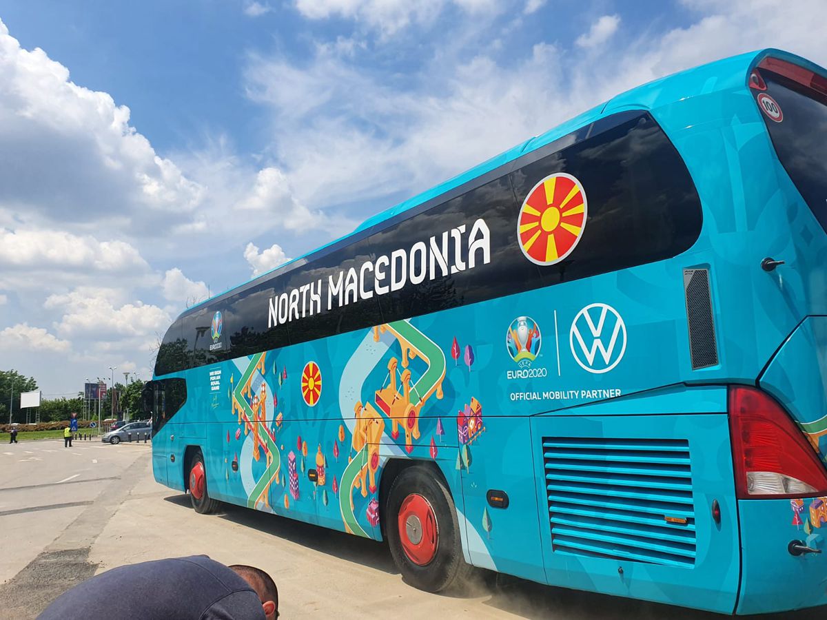 Delegația Macedoniei de Nord a aterizat la București » „Naționala” lui Pandev se va pregăti în Ghencea pentru EURO 2020