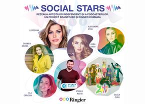 Ringier si BrandTube lansează Social Stars – un proiect colaborativ între artiști independeți, creatori de conținut, podcastari și site-uri locale de conținut.