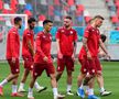Reprezentativa din Macedonia de Nord s-a antrenat marți seara pe stadionul Steaua.