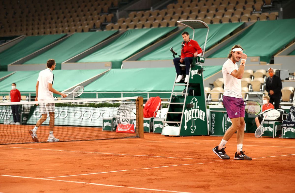 Stefanos Tsitsipas - Daniil Medvedev, Roland Garros 2021