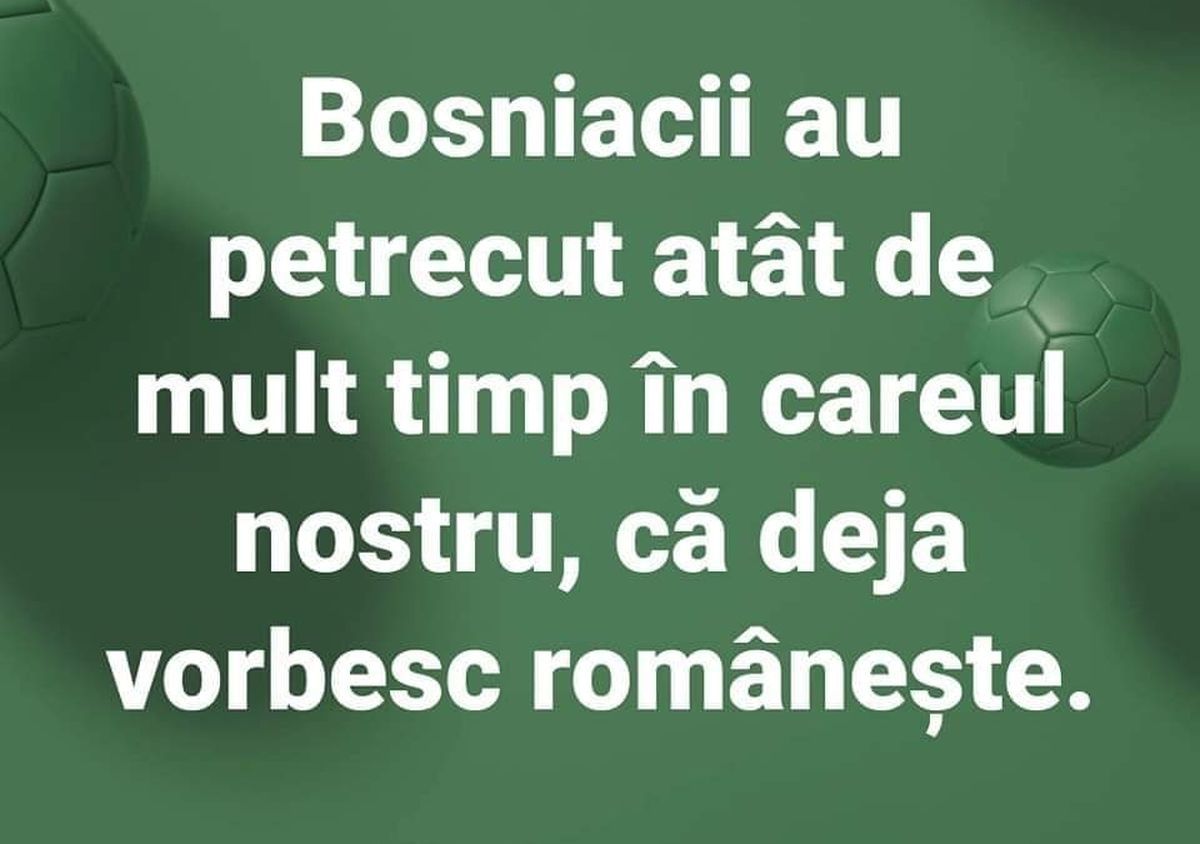 Avalanșă de meme-uri după înfrângerea României din Bosnia: fanii nu i-au iertat pe „tricolori”