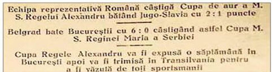 100 de ani de la primul duel din istoria naționalei » Trei regi au fost la meci + destine tragice pentru doi „tricolori” din acea echipă