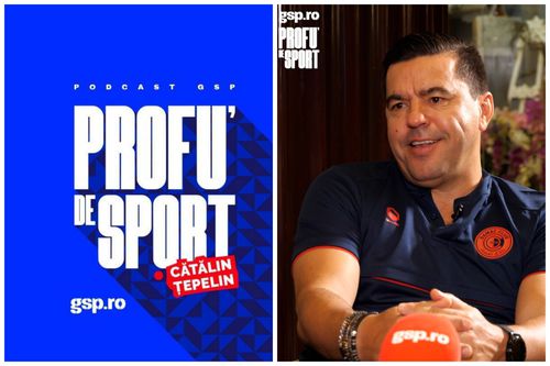Cosmin Contra este invitatul acestei săptămâni la podcastul „Profu’ de Sport”