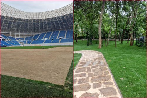 Gazonul de pe arena „Ion Oblemenco” va fi mutat în Parcul Pedagogic.