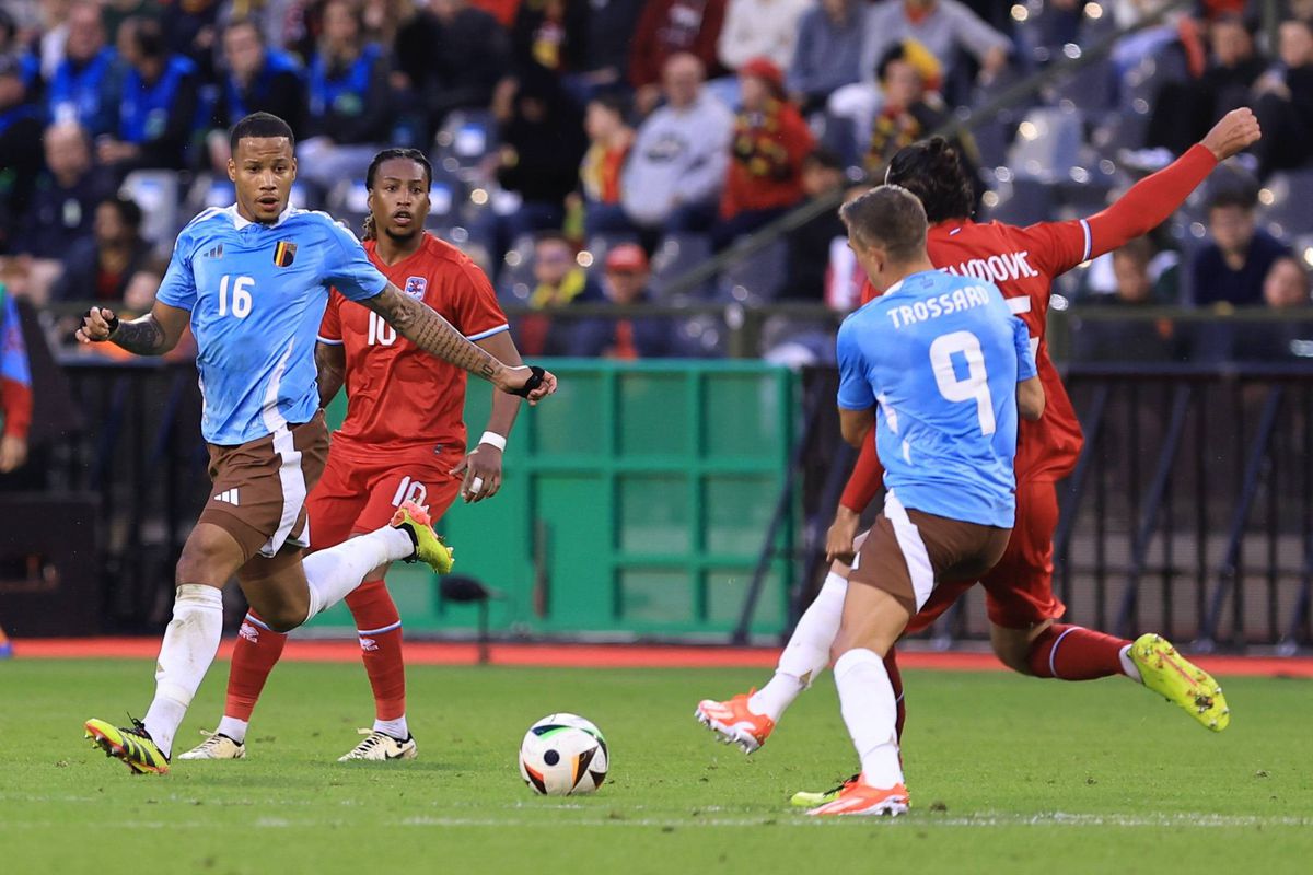 Belgia o învinge pe Luxemburg înainte de Euro 2024