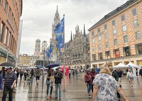 Munchen cântă și dansează » Primele impresii din „capitala fotbalului”, printre picături: Euro în plan secund, orașul serbează frenetic a 866-a aniversare
