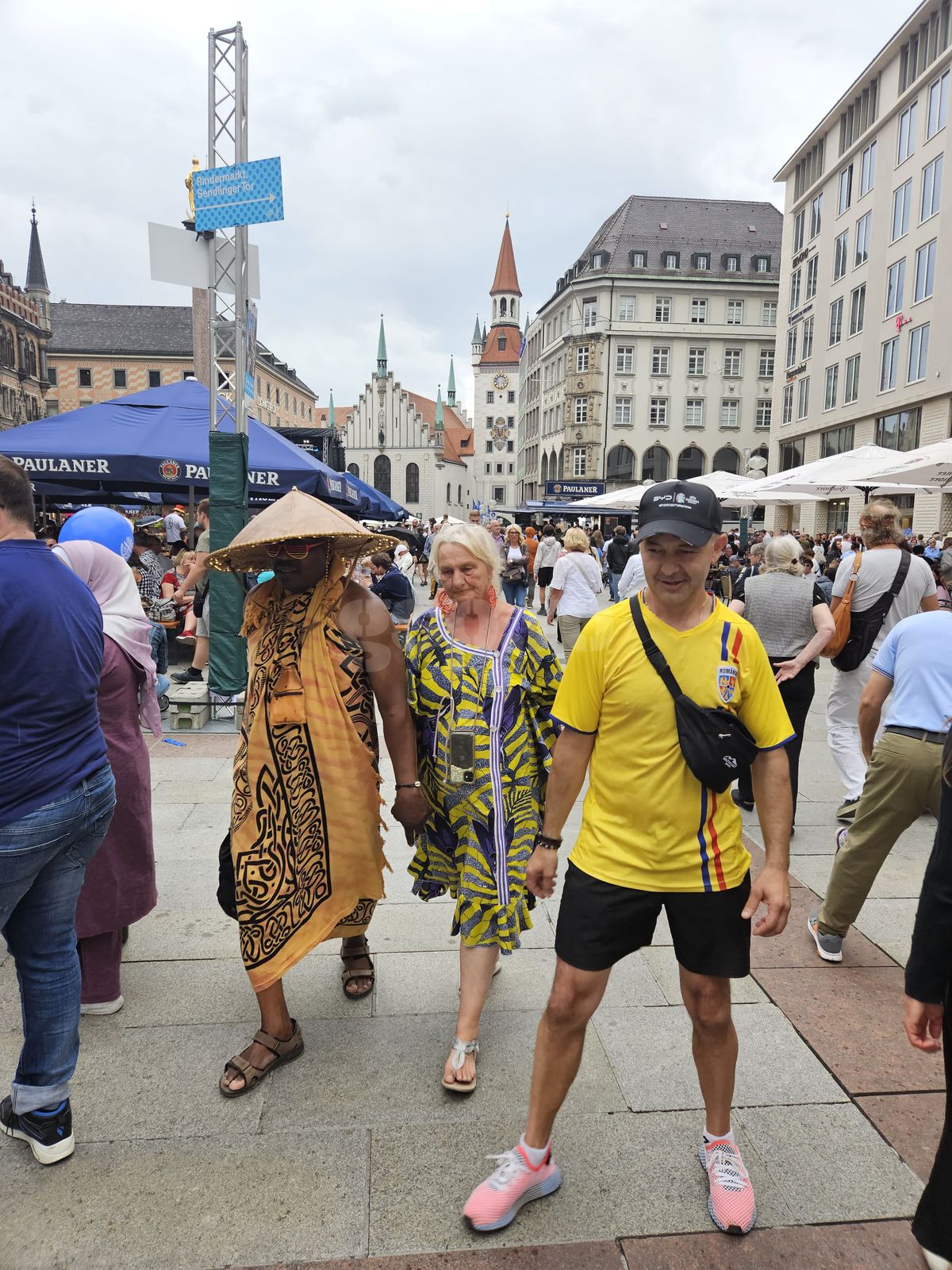 Munchen cântă și dansează » Primele impresii din „capitala fotbalului”, printre picături: Euro în plan secund, orașul serbează frenetic a 866-a aniversare