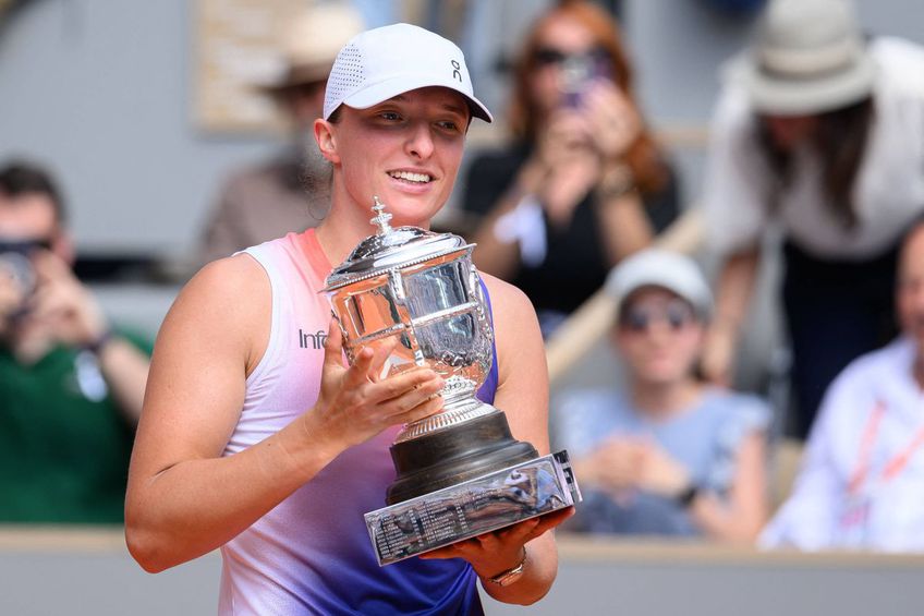 Iga Swiatek a cucerit al treilea trofeu consecutiv la Roland Garros. Sursă foto: Imago