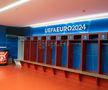 Echipa GSP.RO a intrat în vestiarul României de pe Allianz Arena, Munchen FOTO Ionuț Iordache (GSP.RO)