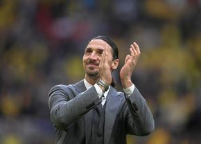 Zlatan Ibrahimovic a fost aclamat de un stadion întreg după Suedia - Serbia » Golgheterul naționalei, copleșit de emoții