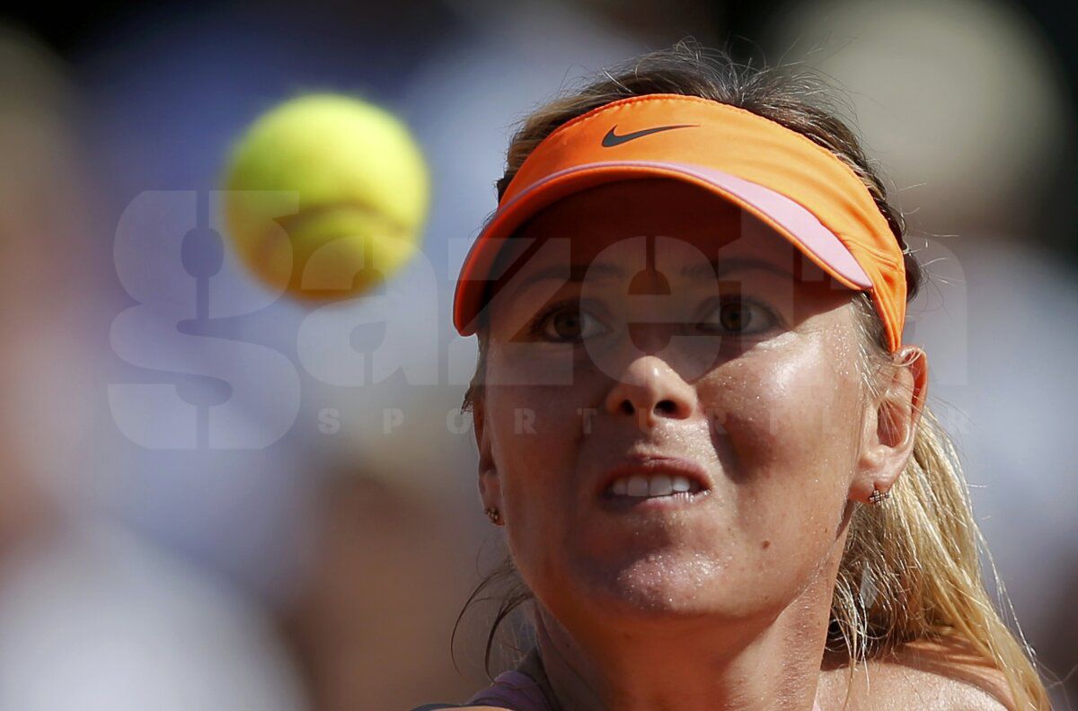 Maria Sharapova, ședință foto spectaculoasă în urmă cu fix 10 ani, după victoria cu Halep de la Roland Garros