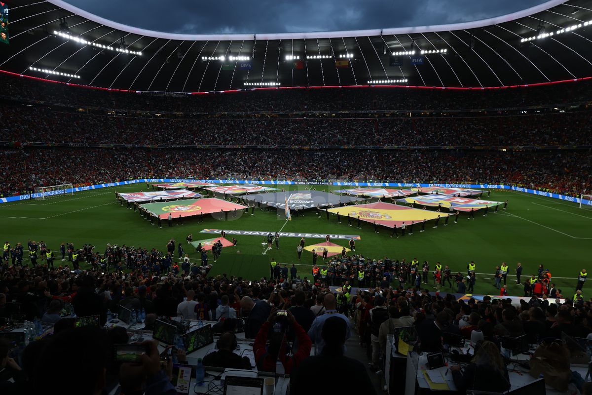 Ceremonie deschidere finala Ligii Natiunilor