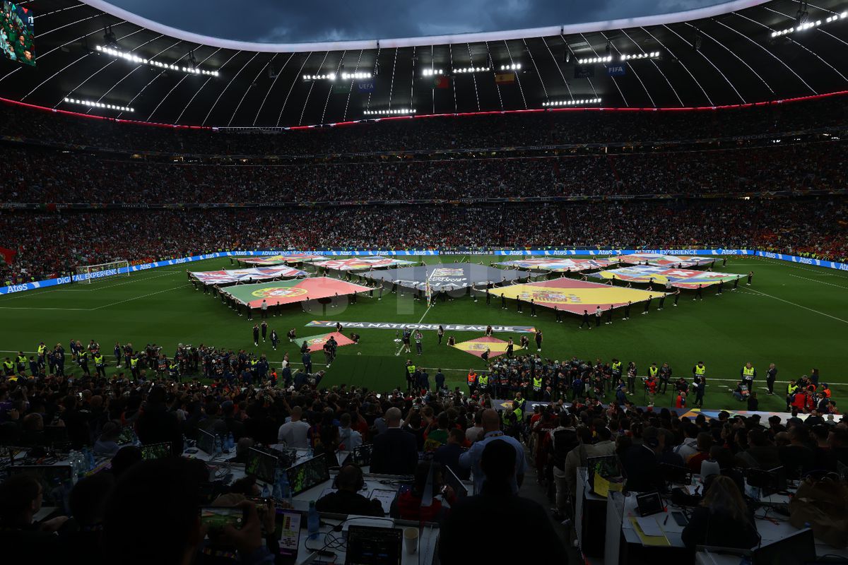 Ceremonie deschidere finala Ligii Natiunilor