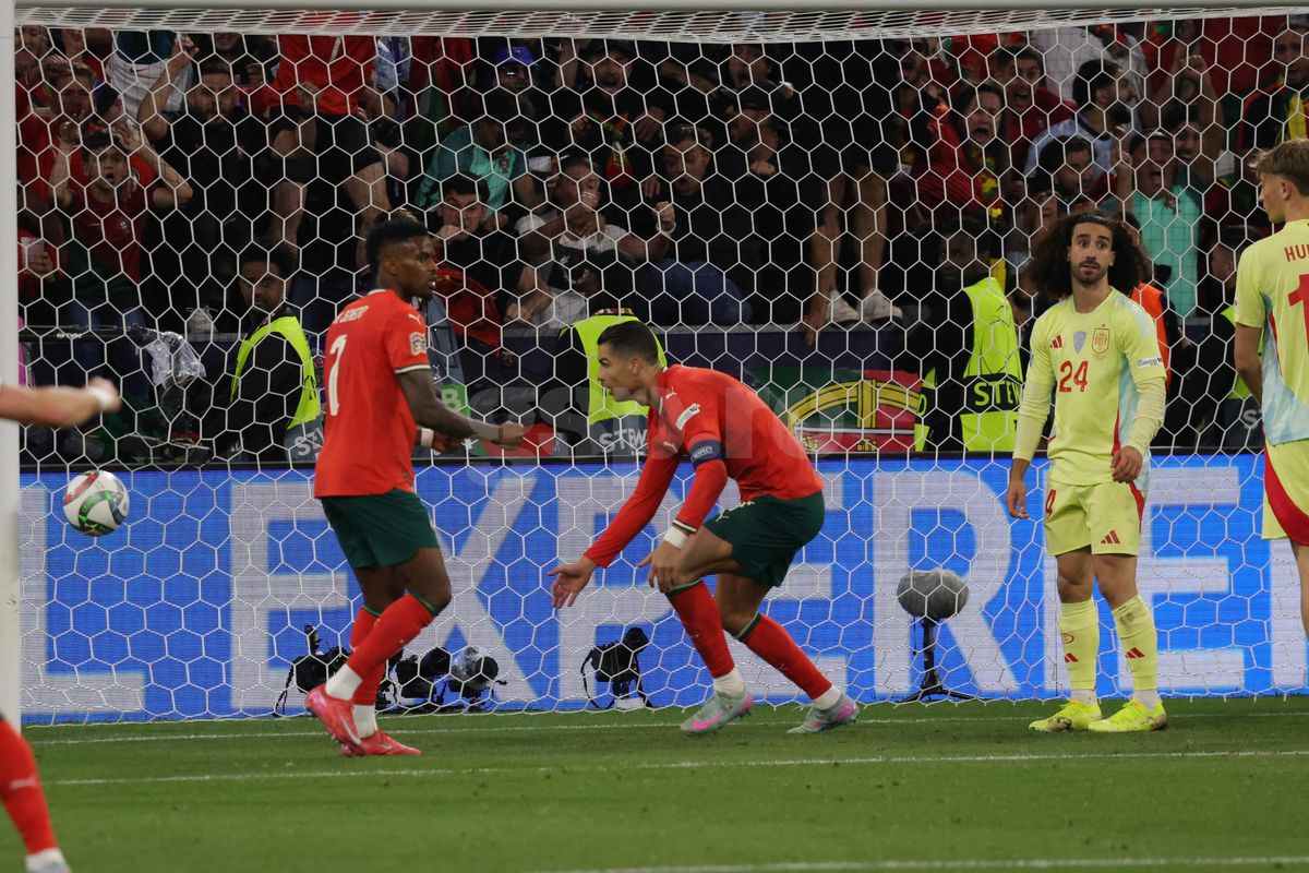 Portugalia - Spania, liga natiunilor -- repriza 2