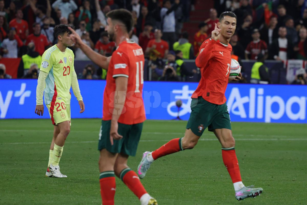 Portugalia - Spania, liga natiunilor -- repriza 2
