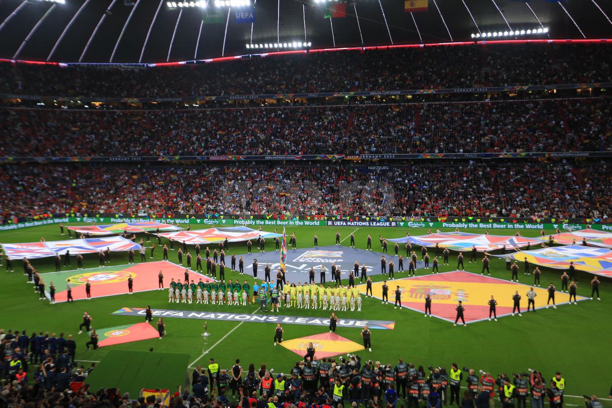 Ceremonie deschidere finala Ligii Natiunilor