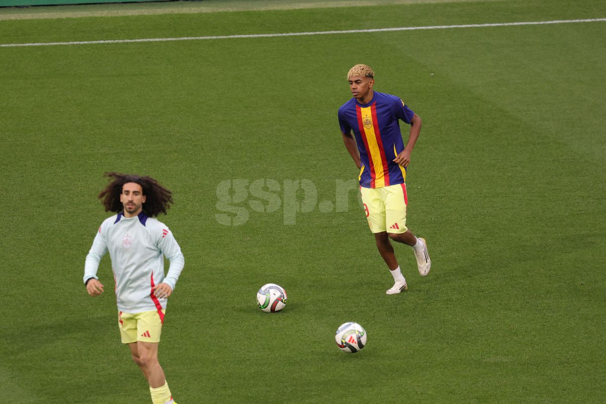 „Siuuuuuu” » Cadru cu cadru: ce s-a întâmplat pe Allianz Arena, imediat după ce Cristiano Ronaldo a ieșit pe teren pentru finala cu Spania