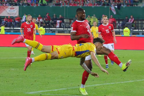România a fost învinsă de Austria, la Viena, 1-2, în preliminariile Campionatului Mondial / foto: Ionuț Iordache (GSP.ro)