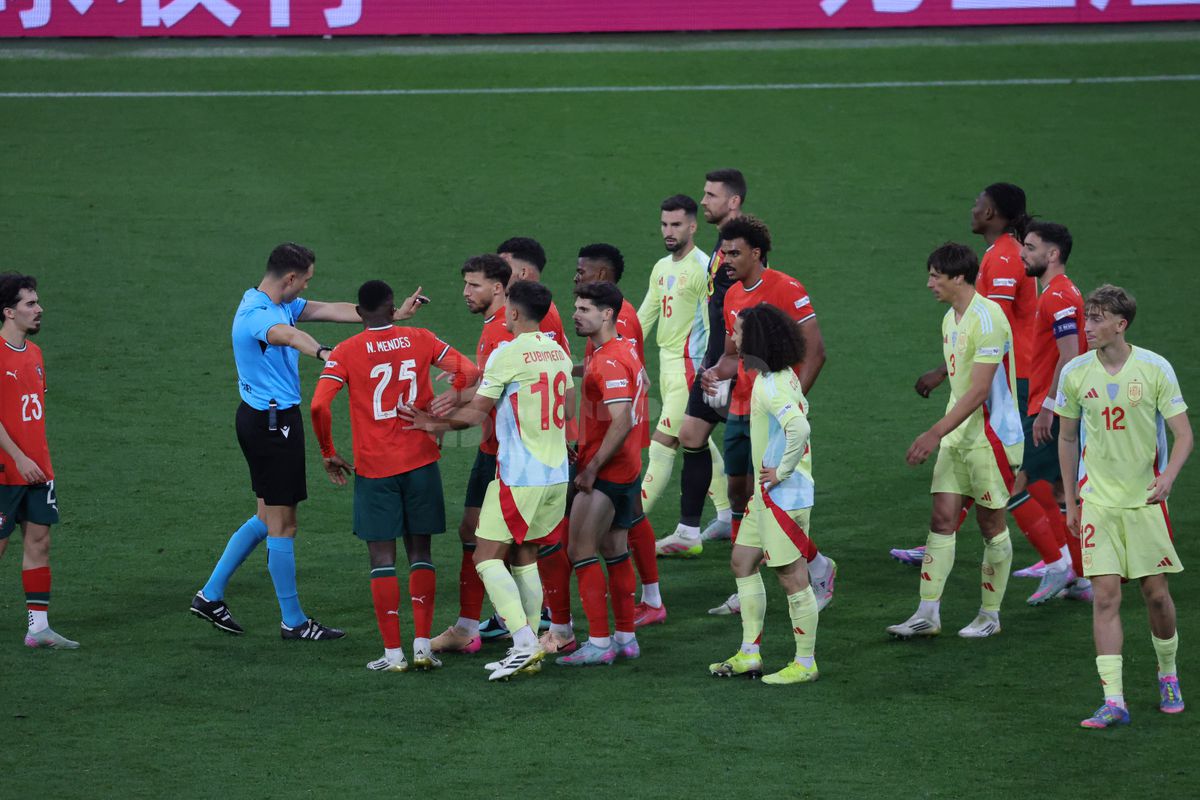 Portugalia - Spania, liga natiunilor -- repriza 2