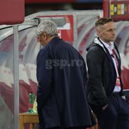 Mircea Lucescu, la meciul Austria - România 2-1 FOTO: Ionuţ Iordache (GSP)