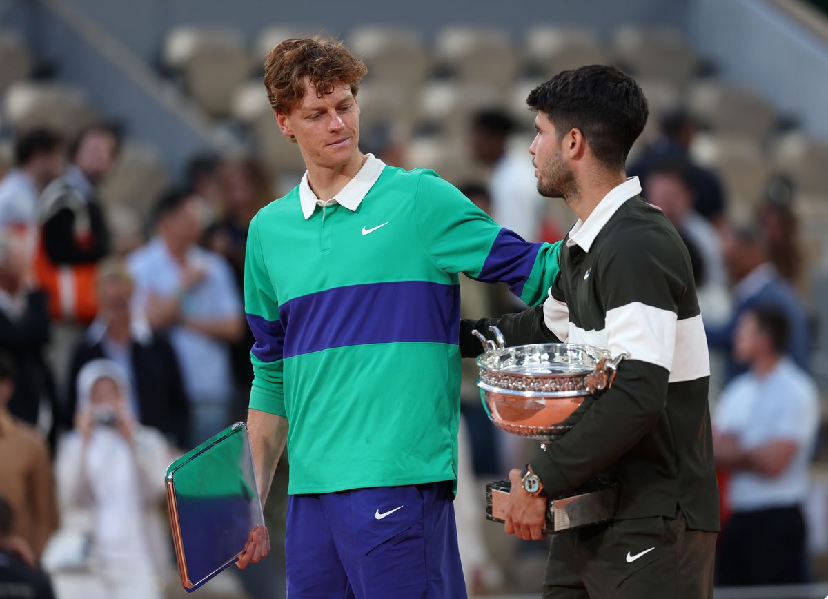 Legendarul Federer, elogii după finala de la Roland Garros dintre Carlos Alcaraz și Jannik Sinner: „Trei câștigători”