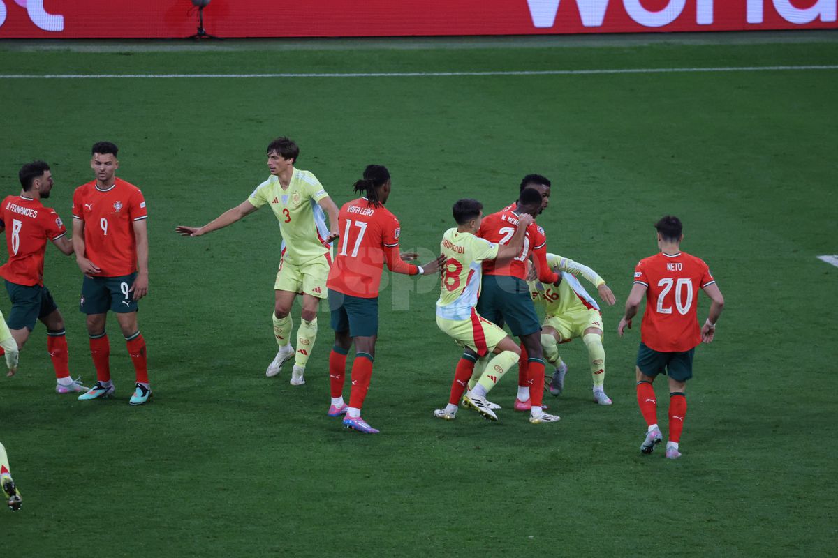 Portugalia - Spania, liga natiunilor -- repriza 2