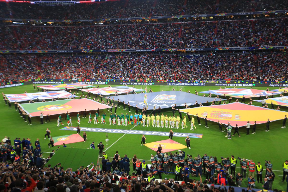 Ceremonie deschidere finala Ligii Natiunilor