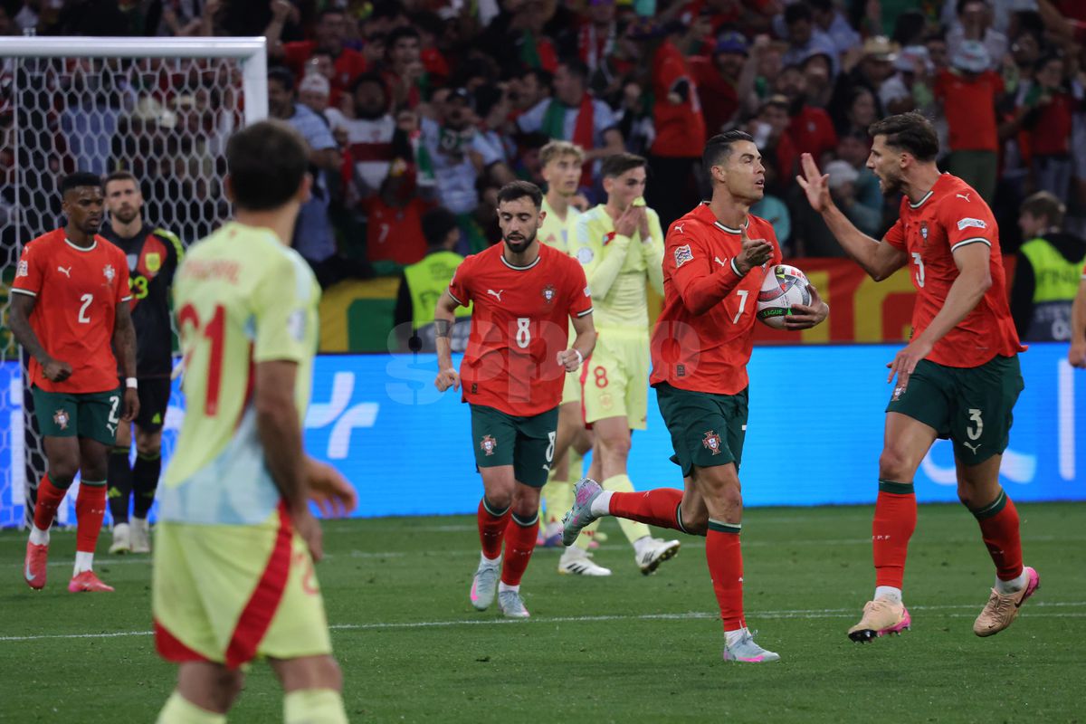 Portugalia - Spania, liga natiunilor -- repriza 2