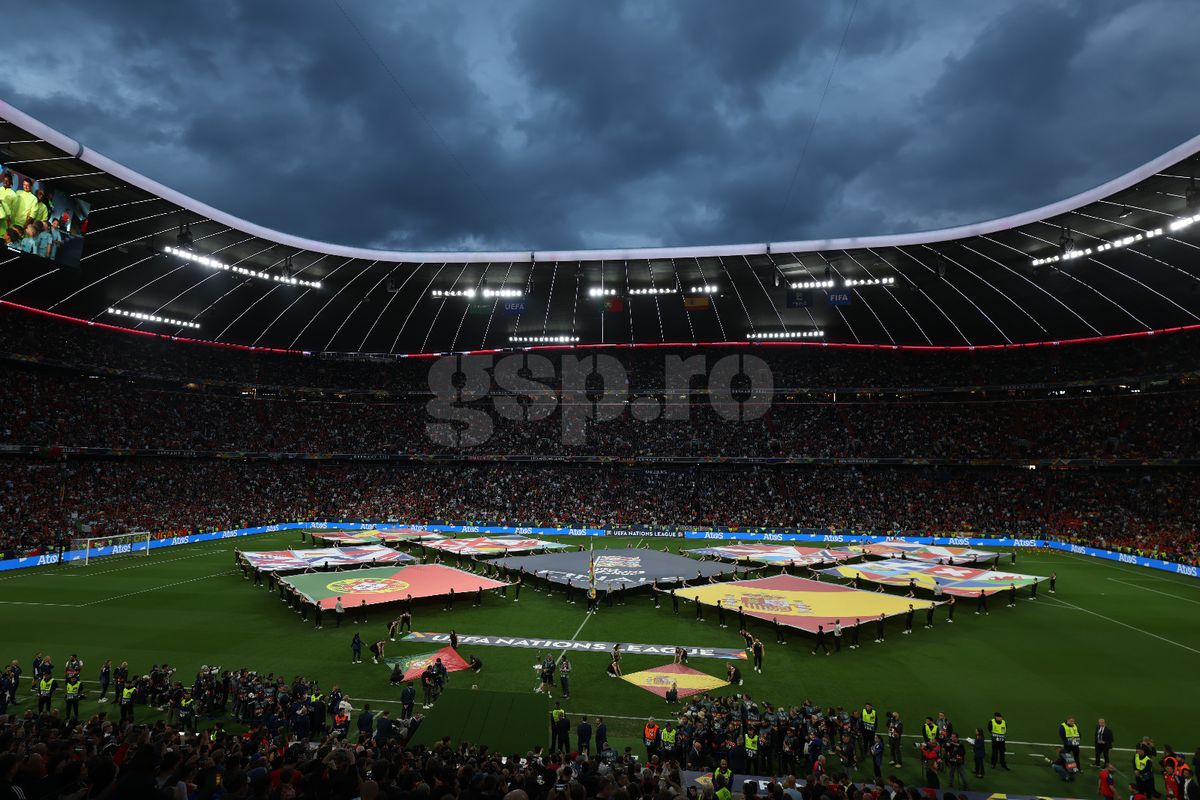 Ceremonie deschidere finala Ligii Natiunilor