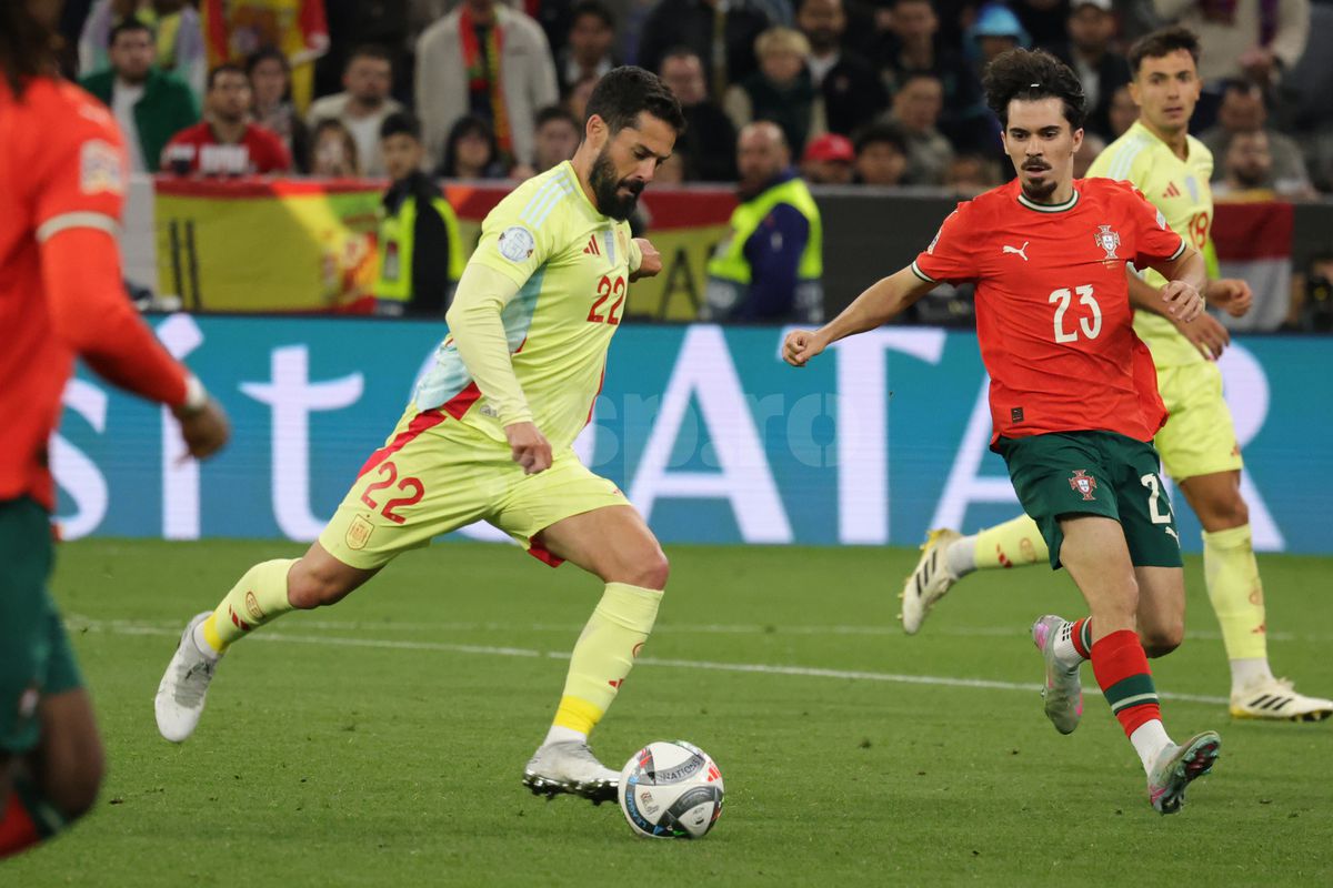 Portugalia - Spania, liga natiunilor -- repriza 2