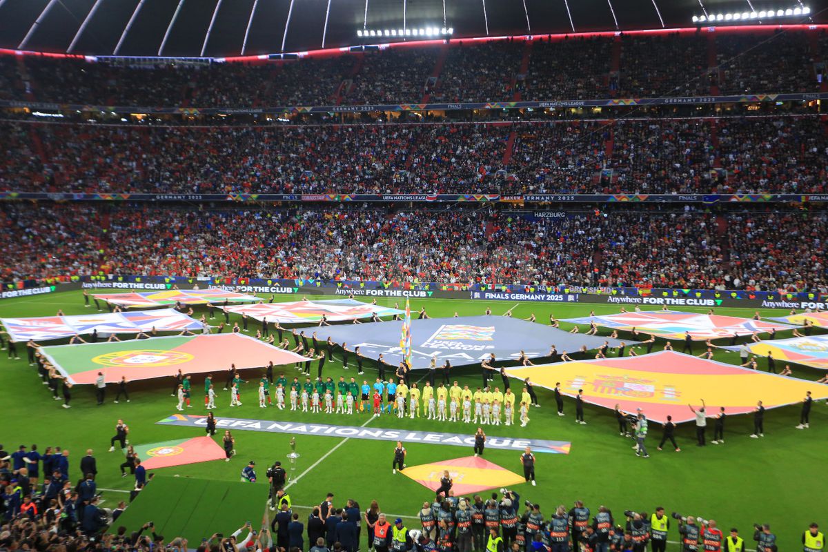 Ceremonie deschidere finala Ligii Natiunilor