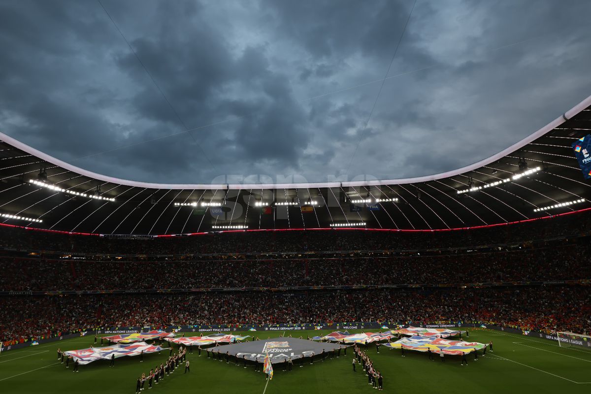 Ceremonie deschidere finala Ligii Natiunilor