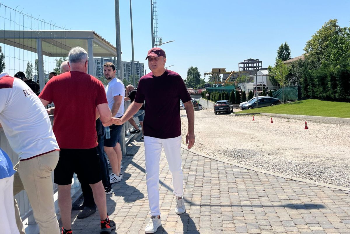 Dan Șucu și Costel Gâlcă au asistat la triumful echipei U16 a Rapidului din Supercupa României