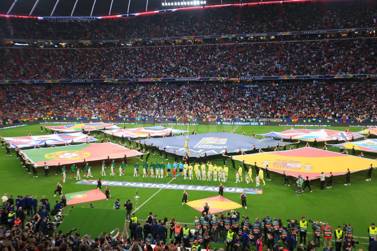 Ceremonie deschidere finala Ligii Natiunilor