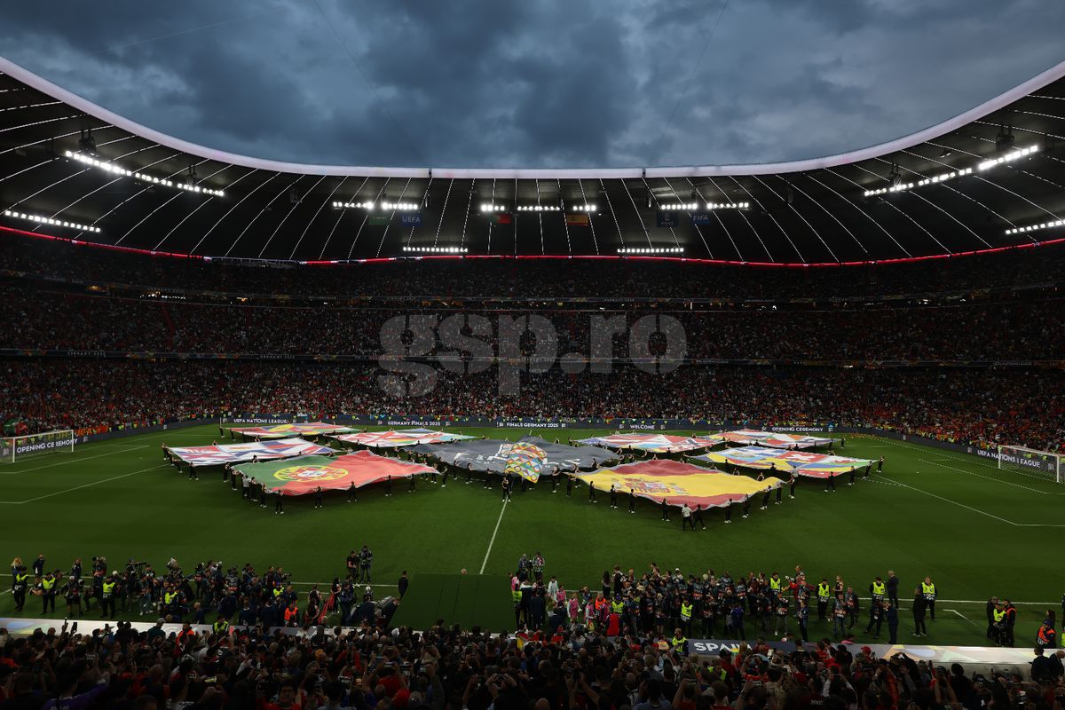 Ceremonie deschidere finala Ligii Natiunilor