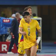 Dispută între Andrei Raţiu şi David Miculescu la finalul partidei Austria - România 2-1 FOTO: Ionuţ Iordache (GSP)