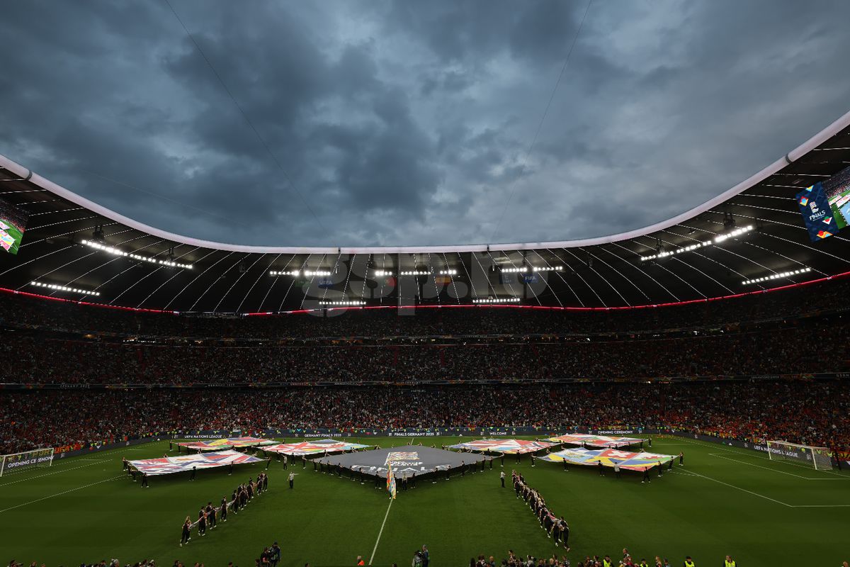 Ceremonie deschidere finala Ligii Natiunilor