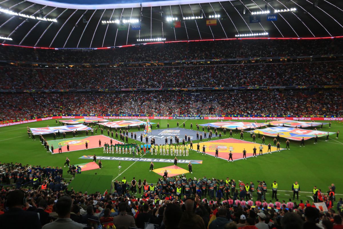 Ceremonie deschidere finala Ligii Natiunilor