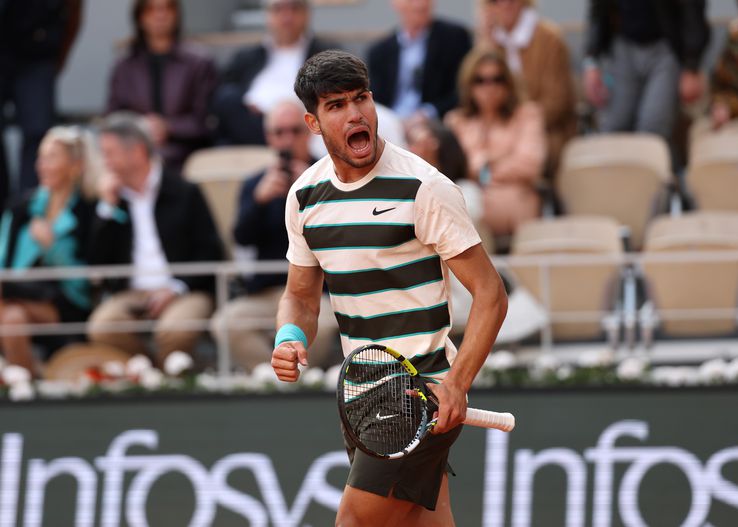 Jannik Sinner - Carlos Alcaraz, finala dramatică de la Roland Garros/Foto: Getty Images