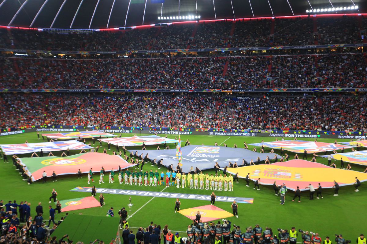 Ceremonie deschidere finala Ligii Natiunilor