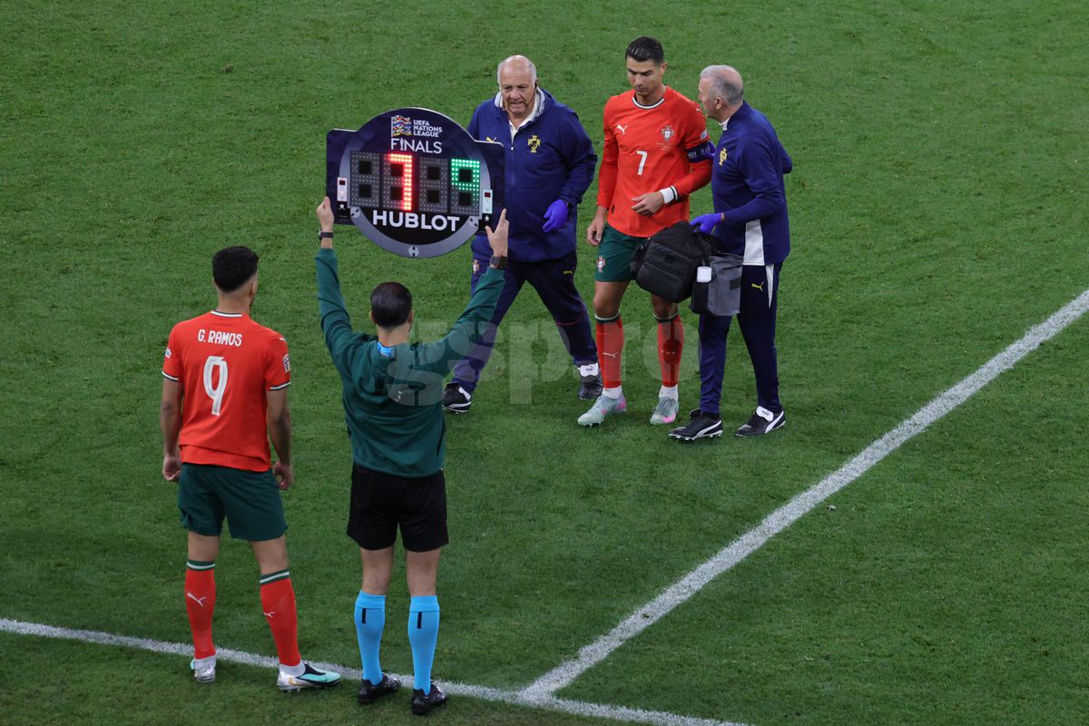 Portugalia - Spania, liga natiunilor -- repriza 2