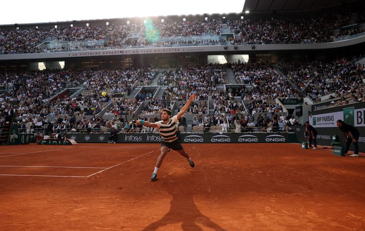 Jannik Sinner - Carlos Alcaraz, finala dramatică de la Roland Garros/Foto: Getty Images